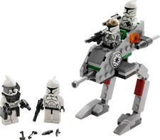 LEGO Star Wars: Clone Walker Battle Pack (8014) - 100% Complete With Manual