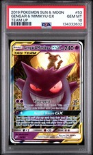 Gengar Tagteam❗️❗️❗️ Gengar & Mimikyu GX (Alternate Full Art) - SM - Team Up - Pokemon