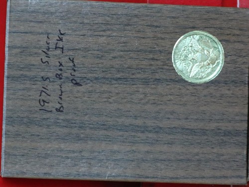 Uncirculated 1971-S Brown Box 40% Silver Eisenhower Dollar