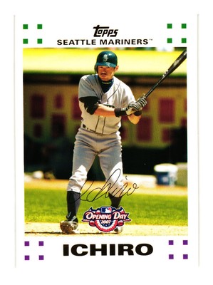 2007 Topps Opening Day #154 Ichiro Seattle Mariners