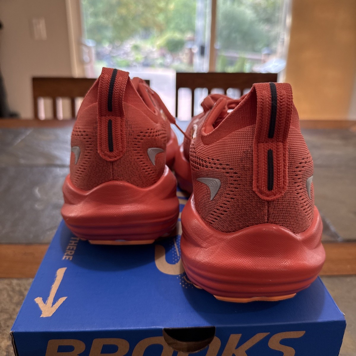 Brooks Glycerin 22 Mens Size 14 Medium D Burnt Sienna Orange New 110445 1D 637 Men main image 3