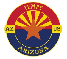 Tempe Arizona Sticker Decal A1320