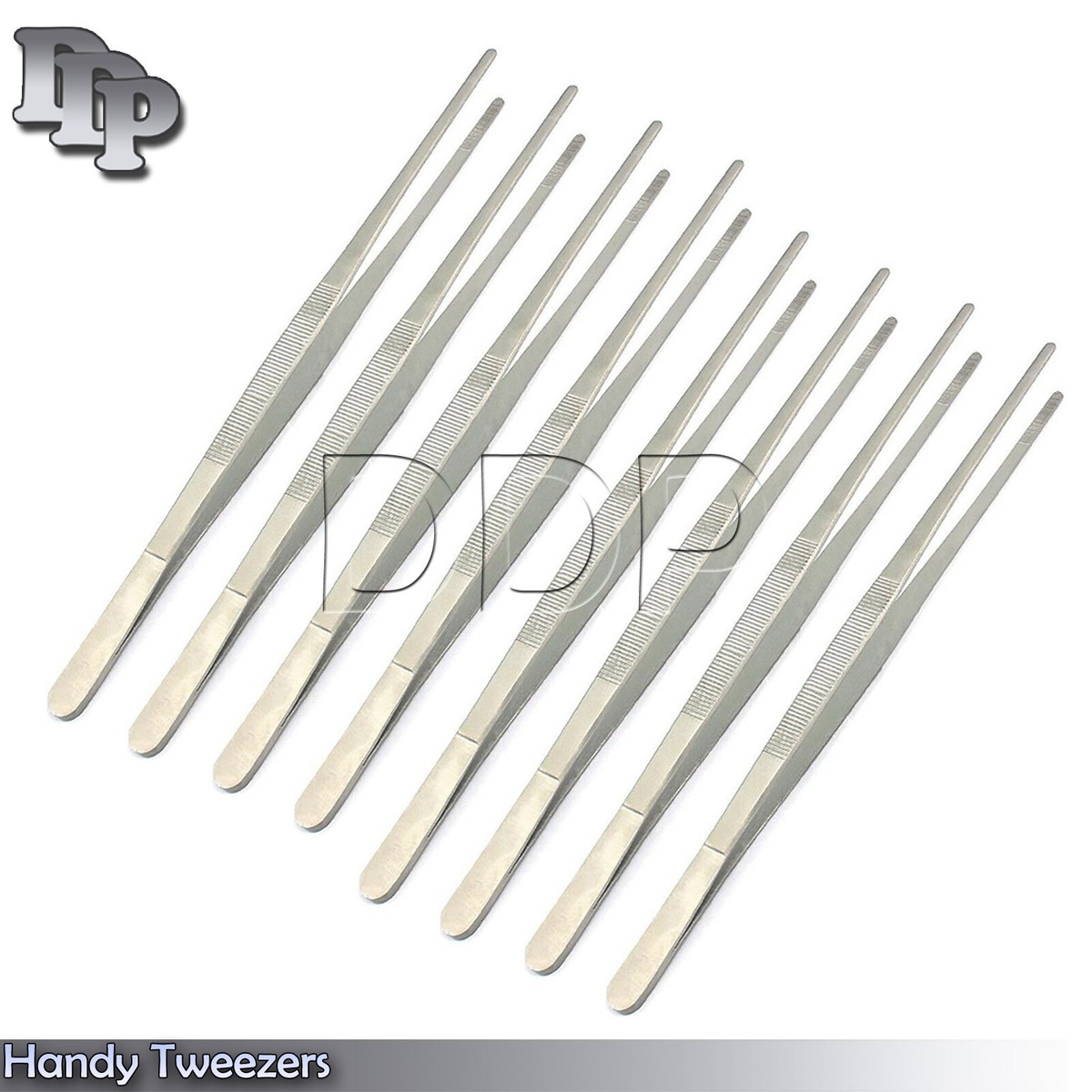 10-Inch Extra-Long Surgical Tweezers – Atraumatic, General Use – Made In Pakistan