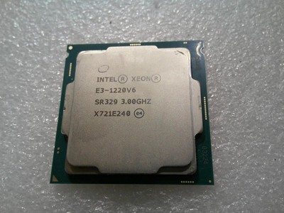 Intel Xeon Quad Core E3-1220V6 CPU Processor 3.00GHz LGA1151 SR329