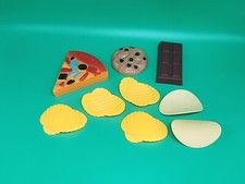 Pizza Chocolate Bar Potato Chips Cookie SNACKS Toy Lot Pretend Play Kitchen Food