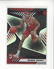 2021-22 Chronicles Draft Picks Black #171 Moses Moody (XR) Rookie Warriors