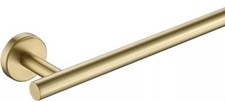 2 Pack  Nolimas Bath Towel Bar, 24 Inch Brushed Light Gold Towel Rack