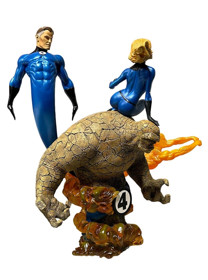 Sideshow Collectibles Fantastic Four Diorama Statue Marvel Sample - Image 4 of 4