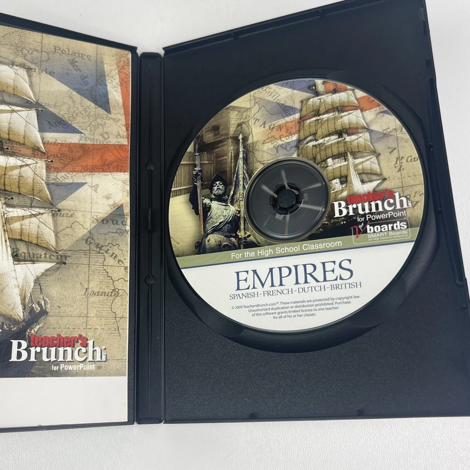 Empires Spanish French Dutch Teachers Brunch For Power Point Educational CD - Image 4 of 4