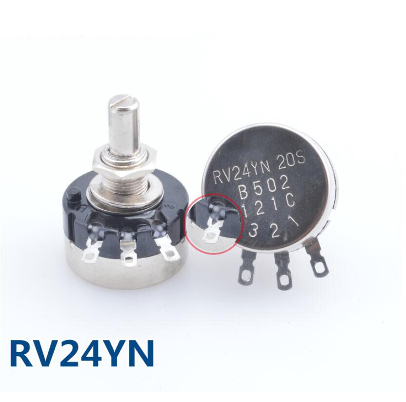 Potenziometro RV24YN20S 200K Con Manopola E Quadrante - Controllo Precisione Per Audio Ed Elettronica - Foto 7