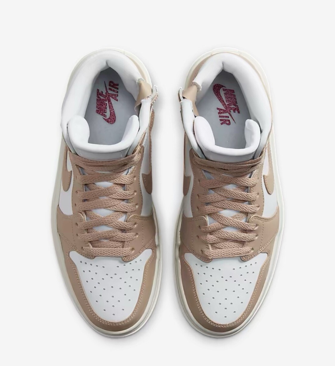 Air Jordan 1 Elevate High Heel White Sail Dessert Women's 11 | eBay