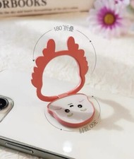 Cute happy dragon pets finger ring stand/holder for your lovely smart cell phone
