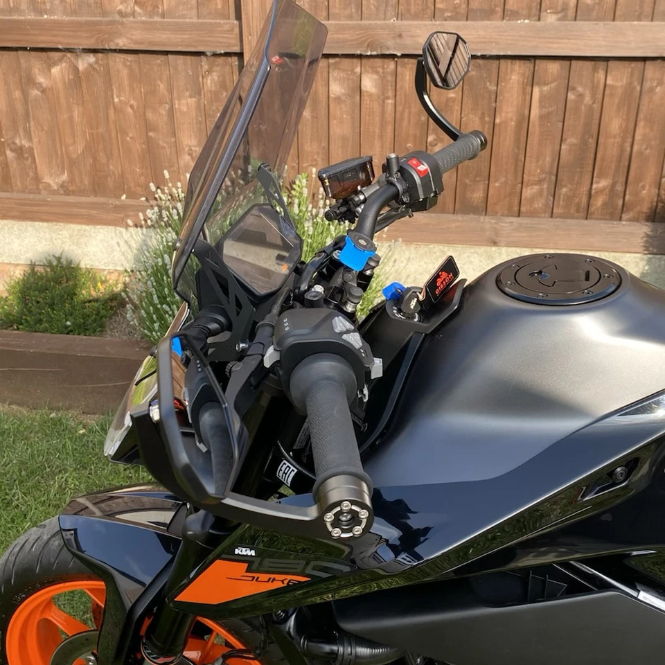 Espejos retrovisores para manillar de motocicleta - KTM 790 / 890 Duke 2018-2025 Foto 3 de 4