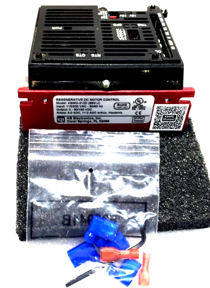 KBMG -212D (8831J) SCR REGEN REVERSING DRIVE INPUT 115/230 VAC OUTPUT 0-130 VDC - Image 4 of 4