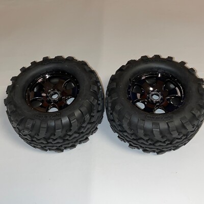 HPI  Savage X  4.6    Monstertruck Räder Reifen mit Felgen 17mm sechskant