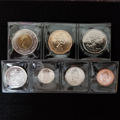 2002年 カナダ貨幣 プルーフセット / Golden Jubilee 8枚 Buy 8-Coin