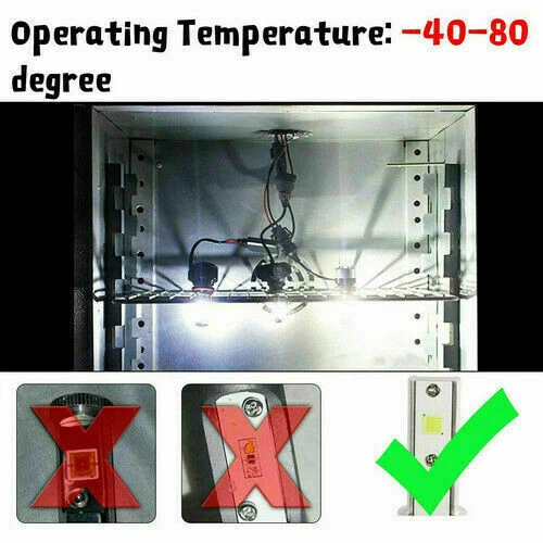 Белые светодиодные лампы дальнего и ближнего света для Chrysler PT Cruiser 2001-10 6000K WQ - Изображение 2 из 4