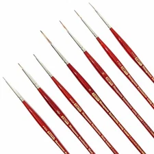 AS-218 Mongoose Synthetic Liners Brush Set 7 pcs 