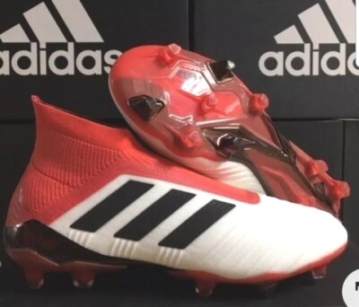 2017👺adidas Predator 18+ Laceless Boots FG🥶Cold Blooded🩸UK11
