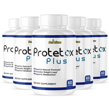 Protetox Plus- Keto  Weight Support-5 Bottles- 300 Capsules