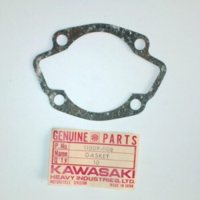 Kawasaki NOS 11009-008 Gasket Cylinder Base MT1 KV75 | eBay