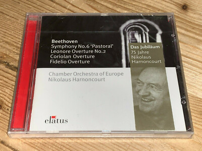 Beethoven Symphony No.6 & Overtures HARNONCOURT WARNER CLASSICS CD NEW SEALED