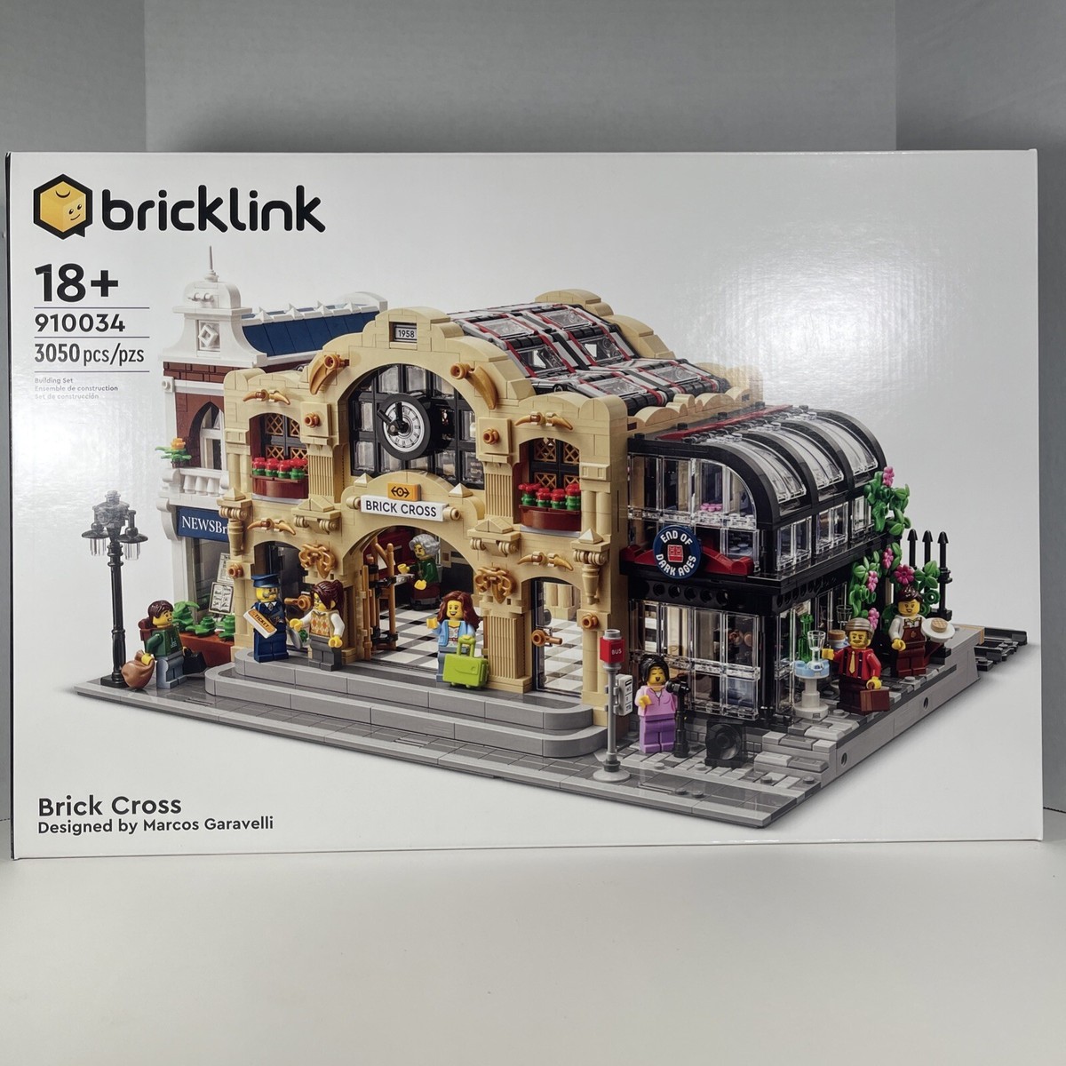 LEGO 910034 Brick Cross Train Station Bricklink Designer Program 