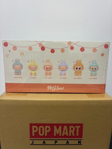 Pop Mart The Monsters Have a Seat Set of 6 Plush Blind Box Sealed Labubu JPN New - Picture 3 of 7