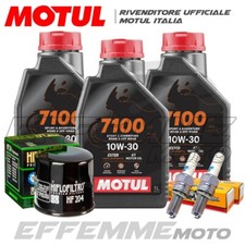 Tagliando HONDA Deauville 700 2006 2007 2008 2009 (7100 10W30, Filtro, candele)