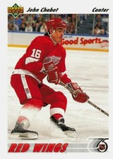 1991-92 Upper Deck John Chabot #393  8h