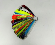 * REEF RUNNER * SPOON COLOR SAMPLES ' 3.5" ' LOT OF 26 COLORS/PATTERNS
