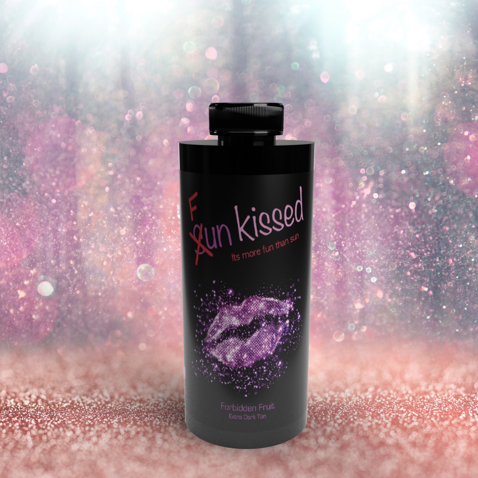 Funkissed 250ml forbidden Fruit – 14% DHA Dark Spray Tan Liquid Solution