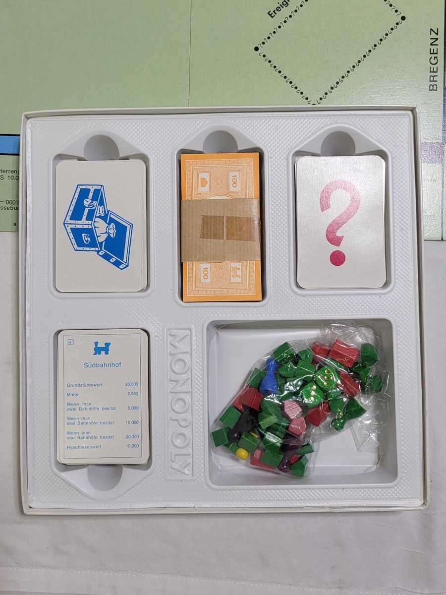 Piatnik Boardgame Monopoly Austria edition board game 1981 Piatnik Boardgame Monopoly Austria edition board game 1981
