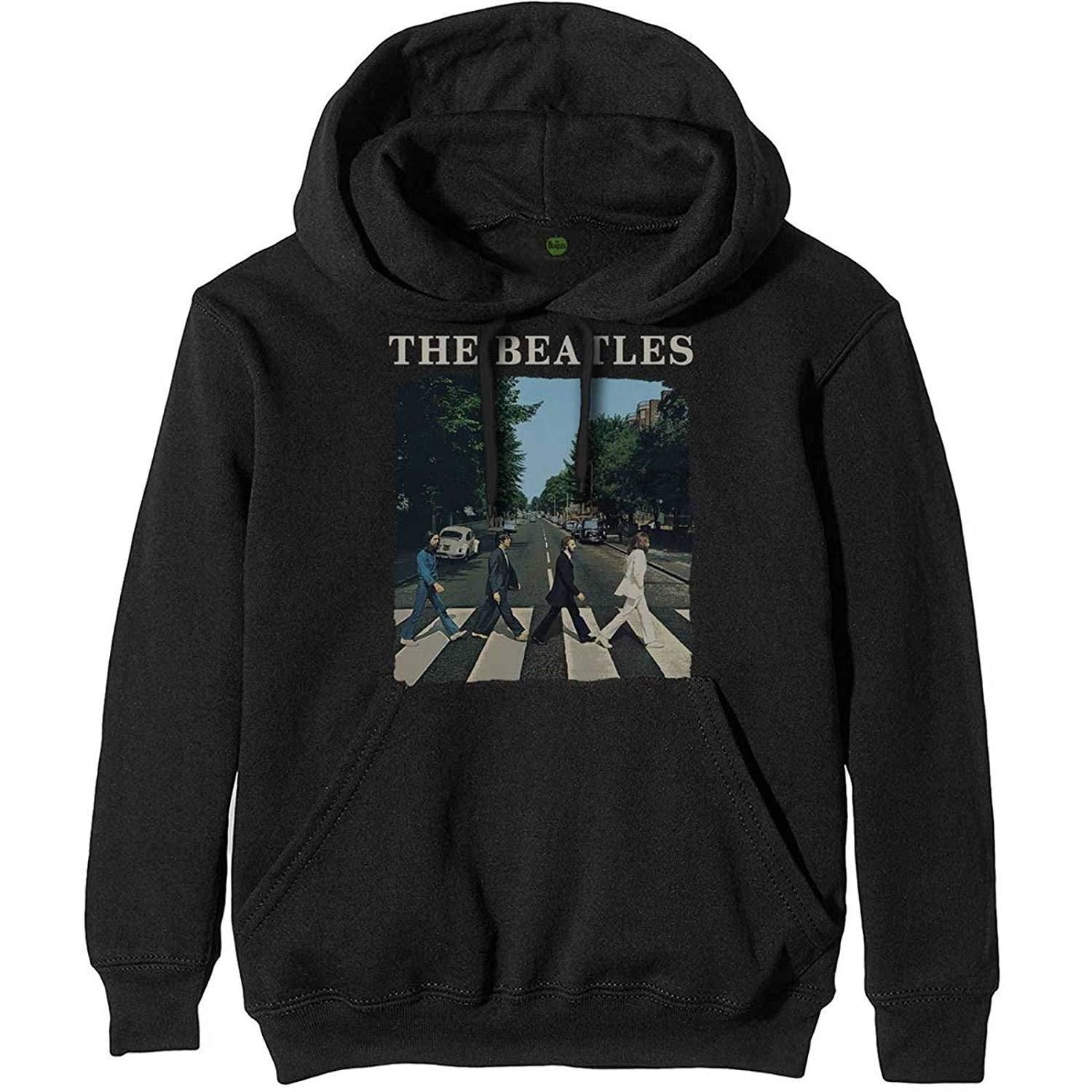 Abbigliamento Beatles (The): Rock Off - Abbey Road (Felpa Con Cappuccio Unisex T