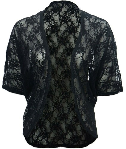 Black lace Bolero Jacket Cardi 