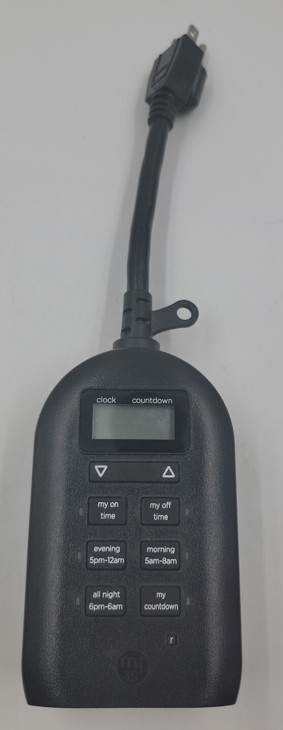 Jasco My Touch Smart Simple Set PlugIn Timer Indoor Outdoor eBay