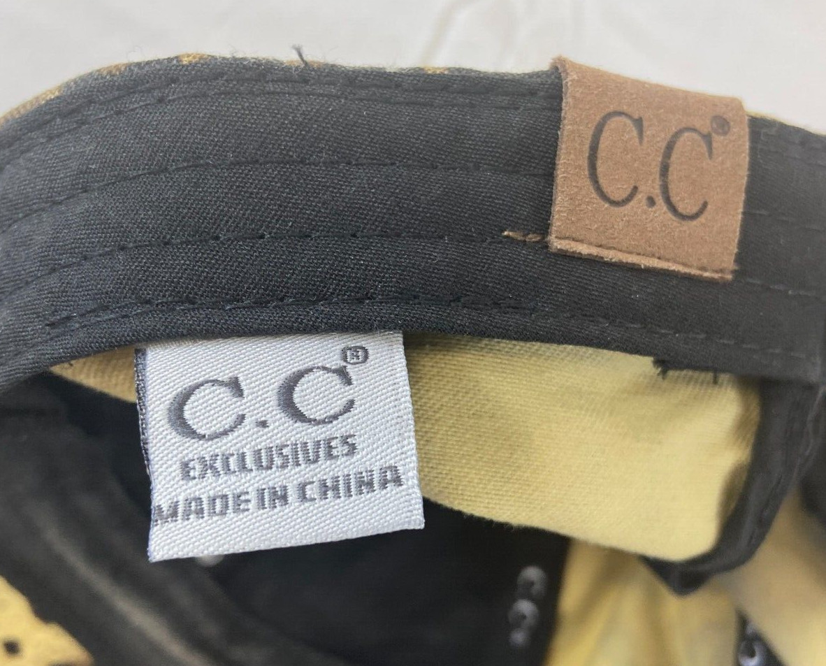 Womens Leopard Print Baseball Cap Strapback Hat P… - image 14