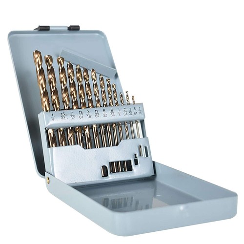 Cobalt Jobber Twist Drill Bit Sets For Drilling Stainless Steels & Hard Metals - Picture 3 of 15