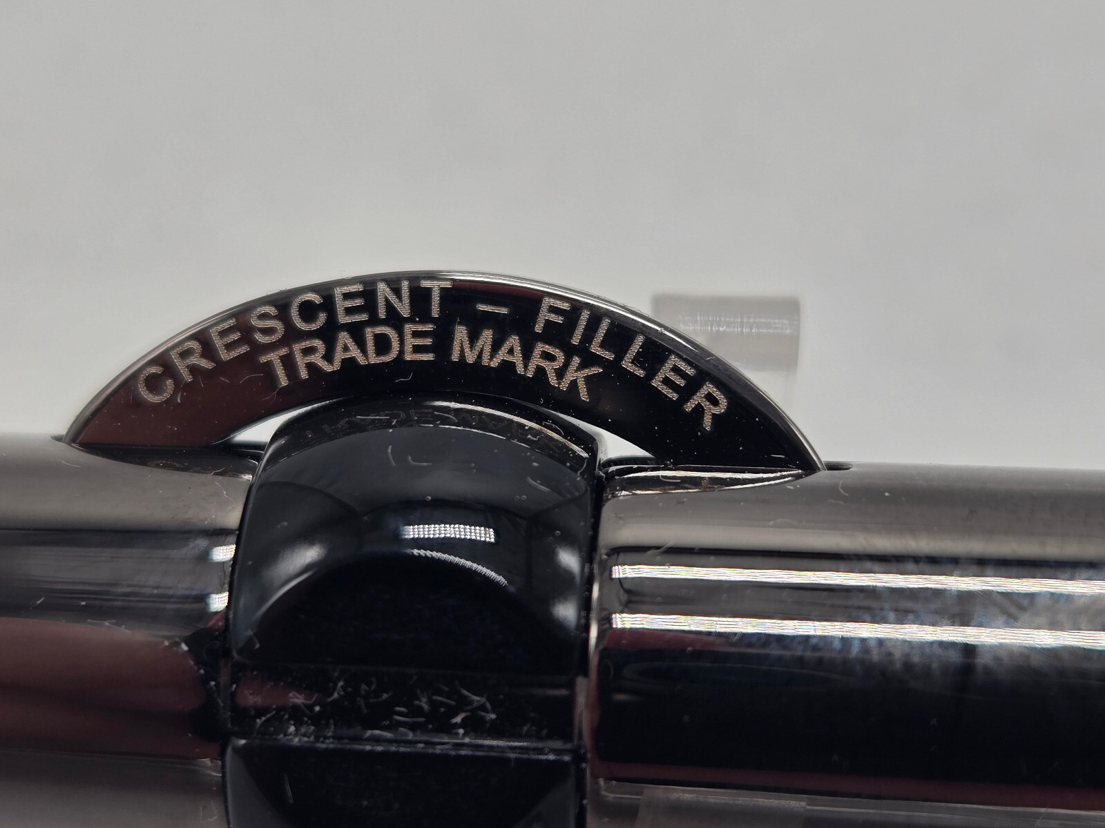 Conklin Mark Twain Gunmetal Crescent LTD ED (1898) FP - M Nib