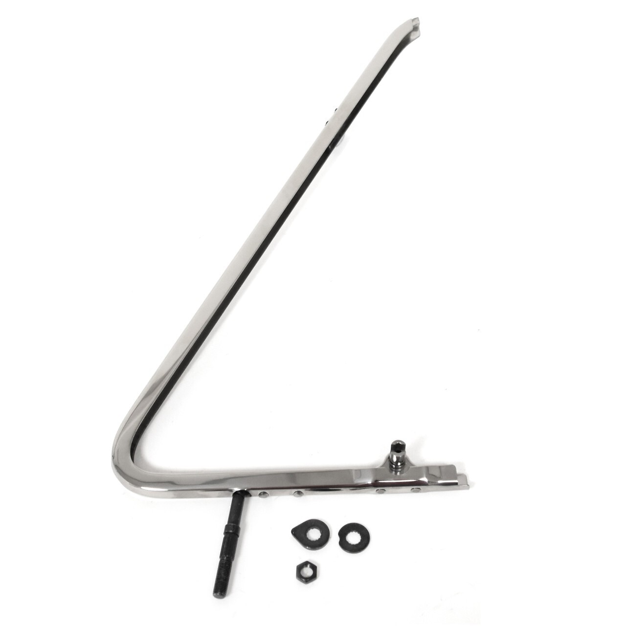 RH Passenger Side Polished Stainless Vent Window Frame For 1953-1955 Ford Truck