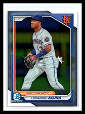 🔥 LUISANGEL ACUNA 2024 BOWMAN CHROME PROSPECTS RC # 40