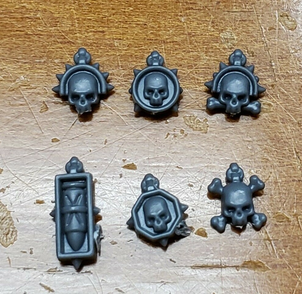 Warhammer 40k Bitz: Space Marines - Primaris Infiltrators - Kopf H