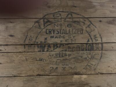 RARE Antique WABASH Stove Board, SCREEN DOOR CO. Minneapolis. 36