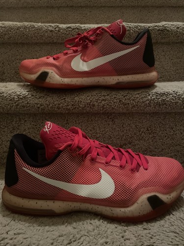 Nike Kobe 10 X Low Hot Lava Sz 11 2015 