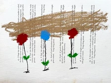 ORIGINAL NAIVE ART DRAWING