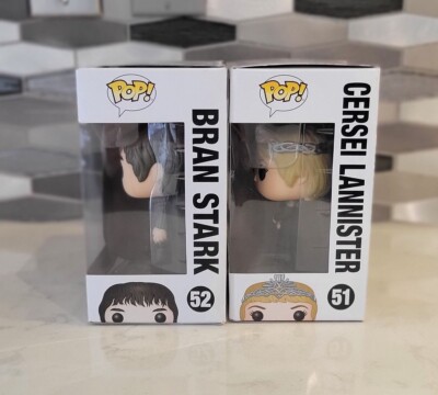 Game of Thrones Bran Stark Cersei Lannister Funko POP! 51 And 52