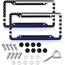 Cubierta de marco de matrícula de coche SUV bandera de Estados Unidos accesorios Volkswagen Beetle 2 piezas