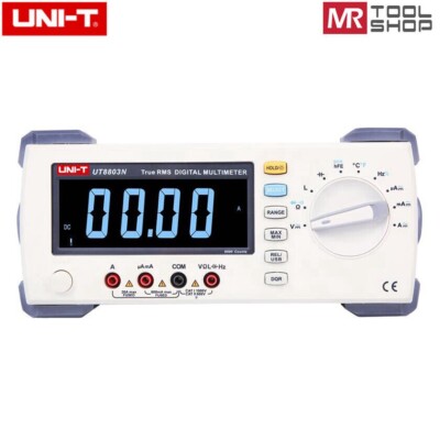 UNI-T Bench Digital Multimeter TRMS Auto Range DMM Temp Inductance SCR Test EBTN