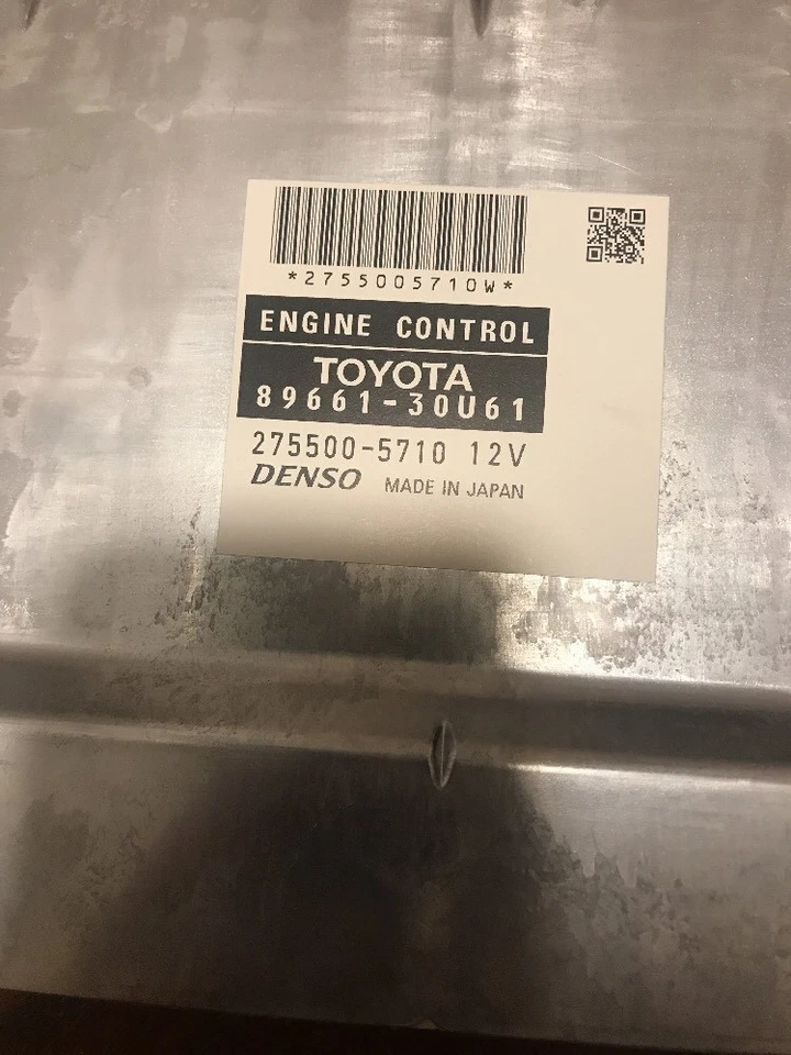 Unidad de control del motor Lexus GS350 2013 ECU 89661-30U61 AWD Foto 2 de 4
