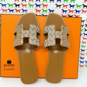 new hermes slippers